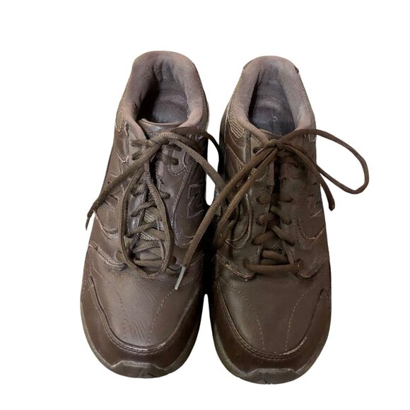 New Balance Walking Shoes Mens 8.5 D Used Brown Leather MW927BR - Picture 2 of 12